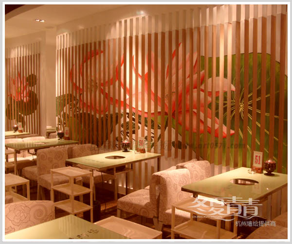 餐厅主题壁画