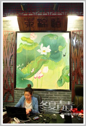 杭州冬夏青青墙绘