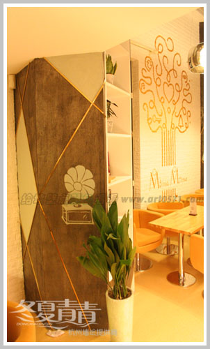 杭州咖啡厅壁画