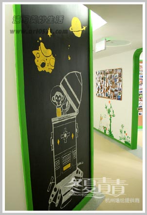 卡通墙绘