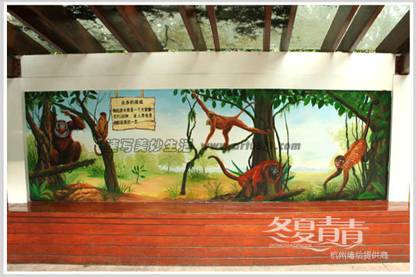 油画风景类墙绘