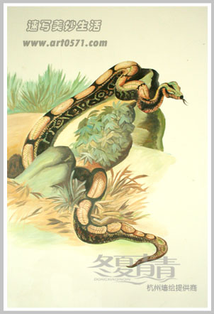 杭州动物园壁画