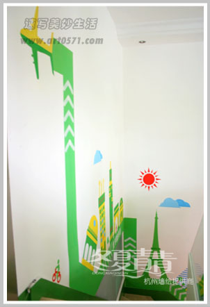 简约创意矢量墙绘