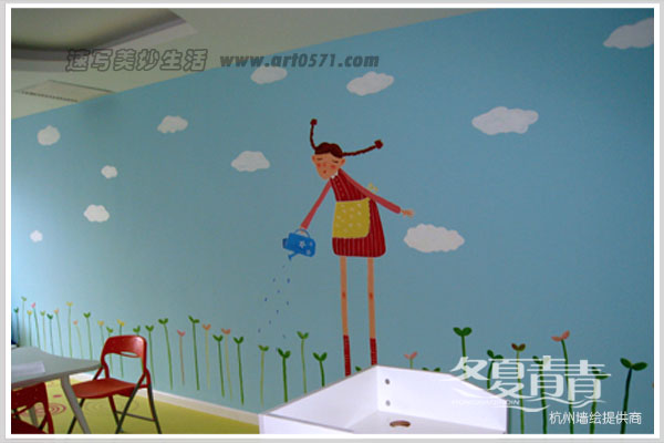 儿童房彩绘