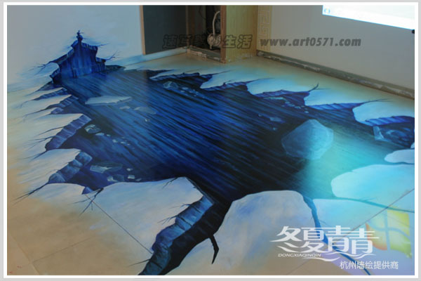 萧山消防大队廉政教育馆立体画