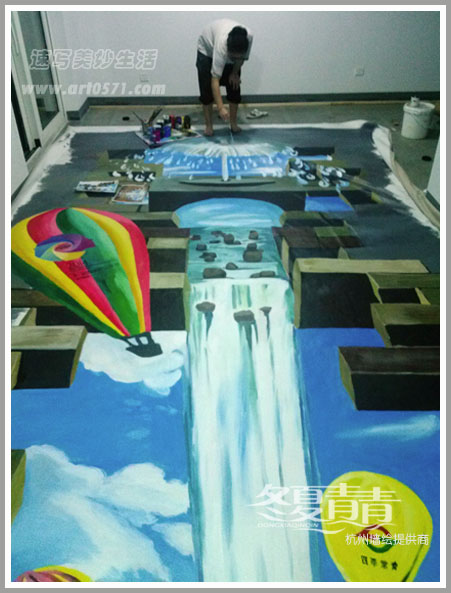 3D立体画绘制过程