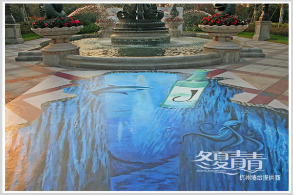 世茂首府3d立体画展 杭州3d立体画